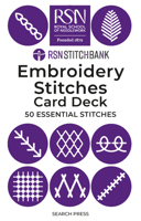 RSN Stitch Bank: The Embroidery Stitches Card Deck: 50 Essential Stitches 1800923961 Book Cover