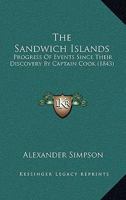 The Sandwich Islands 1018222979 Book Cover