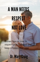 A Man Needs Respect Not Love ;How to respect your husband: keep a happy marriage B0BHMS21Z6 Book Cover