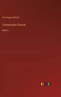 Zimmerische Chronik: Band II 3368551264 Book Cover