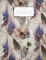 Composition Book Flowers3 1092301151 Book Cover