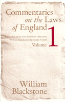 Commentaries on the Laws of England: A Facsimile of the First Edition of 1765-1769, Vol. 1 0226055388 Book Cover