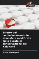 Effetto del confezionamento in atmosfera modificata sulla durata di conservazione del Kalakand 6207397703 Book Cover