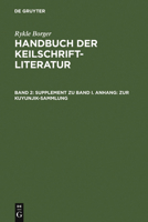 Handbuch Der Keilschriftliteratur: Vol 2 3110059606 Book Cover