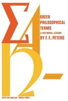 Greek Philosophical Terms: A Historical Lexicon 0814765521 Book Cover