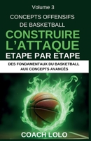 CONCEPTS OFFENSIFS DE BASKETBALL - CONSTRUIRE L’ATTAQUE ÉTAPE PAR ÉTAPE (DES FONDAMENTAUX DU BASKETBALL AUX CONCEPTS AVANCÉS) (French Edition) B0F3TL55MV Book Cover