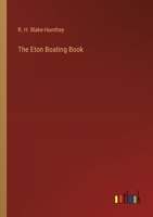 The Eton Boating Book 3385241928 Book Cover