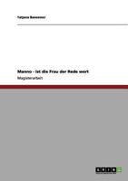 Manno - Ist die Frau der Rede wert 3955494837 Book Cover