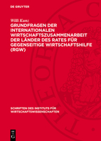 Grundfragen Der Internationalen Wirtschaftszusammenarbeit Der Länder Des Rates Für Gegenseitige Wirtschaftshilfe (Rgw) 311274960X Book Cover