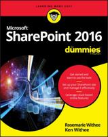 SharePoint 2016 For Dummies 1119181704 Book Cover