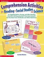 Comprehension Activities For Reading In Social Studies And Science 0439098386 Book Cover