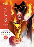 Disney Mystery Coloring: Disney Villains B0FJ1671RH Book Cover