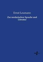 Zur nordarischen Sprache und Literatur (German Edition) 3737224277 Book Cover