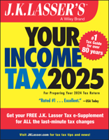 J.K. Lasser's Your Income Tax 2025: For Preparing Your 2024 Tax Return 1394298447 Book Cover