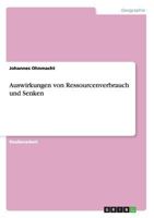 Auswirkungen von Ressourcenverbrauch und Senken 363891254X Book Cover