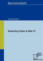 Streaming-Video Und Web-TV 3836654520 Book Cover