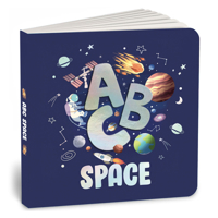 ABC Space: An Engaging Illustrated Board Book A to Z Space Exploration for Kids, Toddlers Book for 3+ [Penguin Early Learning Ser 9815233483 Book Cover