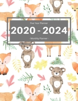 Five Year Planner 2020 - 2024 Monthly Planner: Calendar Schedule I Monthly Calendar I Adress Organizer I Jan 2020 - Dec 2024 I 60 Months I Fall Edition 165618690X Book Cover