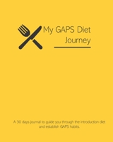 My GAPS Diet Journey: Daily Meals & Symptoms Log for Breastfeeding Moms and Children 1089497539 Book Cover