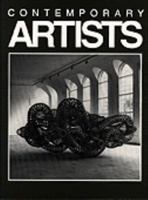 Contemporary Artists 1558621830 Book Cover