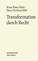 Transformation Durch Recht : Geschichte und Jurisprudenz Europ?ischer Integration 1985-1992 3161590201 Book Cover