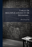 Tables De Multiplications Et De Divisions... 1278180362 Book Cover