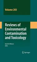 Reviews of Environmental Contamination and Toxicology, Volume 203 1461425182 Book Cover
