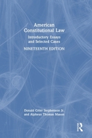 American Constitutional Law: Introductory Essays and Selected Cases 103275169X Book Cover