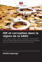 IDE et corruption dans la région de la SADC (French Edition) 6207524705 Book Cover