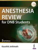 Anesthesia Review for DNB Students 9390020751 Book Cover