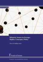 Minority Issues in Europe: Rights, Concepts, Policy 3865965431 Book Cover