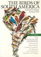 The Birds of South America: Vol. II, The Suboscine Passerines (Ridgely, Robert S//Birds of South America) 0292770634 Book Cover