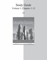 Study Guide Volume 1 to accompany Intermediate Accounting 0077446437 Book Cover