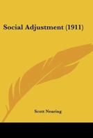 Social Adjustment 1022465015 Book Cover