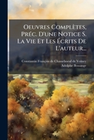 Oeuvres Completes, Prec. D'Une Notice S. La Vie Et Les Ecrits de L'Auteur... 1272909417 Book Cover
