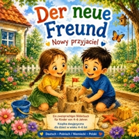 Der neue Freund / Nowy przyjaciel: Eine liebevolle Geschichte über Freundschaft und Mut (German Edition) B0HC4RYD4B Book Cover