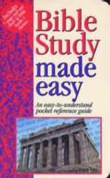 Bible Study Made Easy 1856083861 Book Cover