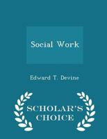 Social Work 1015741541 Book Cover