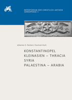 Konstantinopel: Kleinasien - Thracia. Syria. Palaestina - Arabia 3954903407 Book Cover