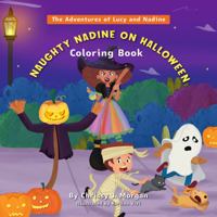 Naughty Nadine On Halloween Coloring Book 1735924938 Book Cover