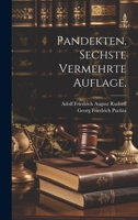 Pandekten. Sechste vermehrte Auflage. 1022637797 Book Cover