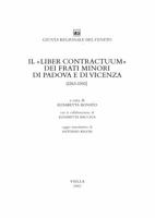 Il «Liber contractuum» dei frati minori di Padova e di Vicenza (1263-1302) 8883340779 Book Cover