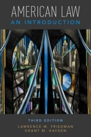 American Law: An Introduction 0393972739 Book Cover