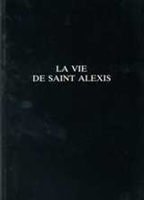 La Vie de Saint Alexis 0859894622 Book Cover