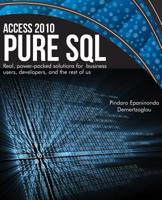 Access 2010 Pure SQL 0988330024 Book Cover