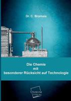 Die Chemie 3845702400 Book Cover