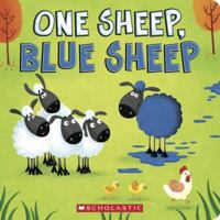 One Sheep, Blue Sheep 0545402840 Book Cover