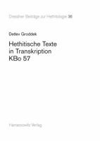 Hethitische Texte in Transkription, Kbo 57 3447065508 Book Cover