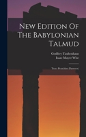 New Edition Of The Babylonian Talmud: Tract Pesachim 1018769145 Book Cover