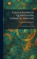 Calculations of Quantitative Chemical Analysis: International Chemical Series 102552814X Book Cover